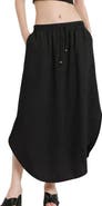 ottod'Ame Linen Long Skirt