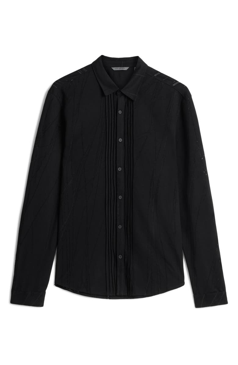 John Varvatos Phoenix Print Button-Up Shirt, Alternate, color,