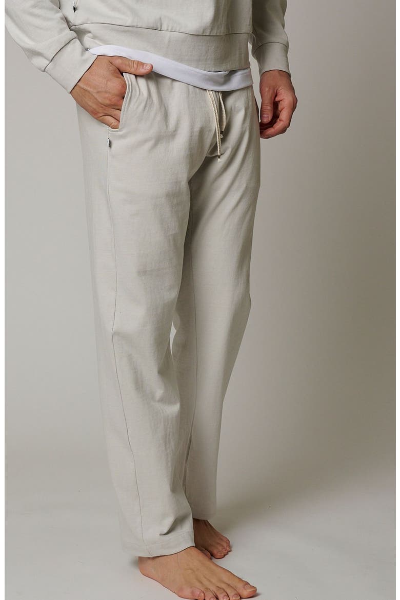 Cotton Loung Pant, Alternate, color, Opal
