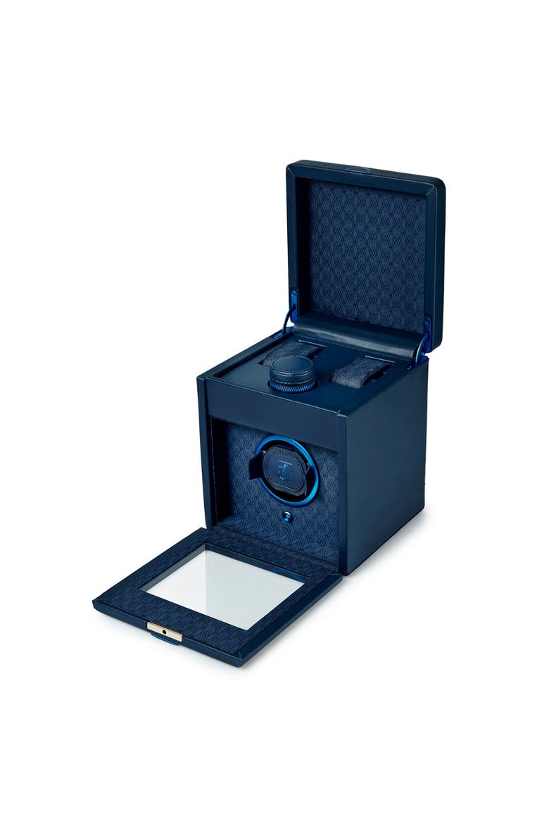 Earth Single Watch Winder, Alternate, color, Midnight Blue