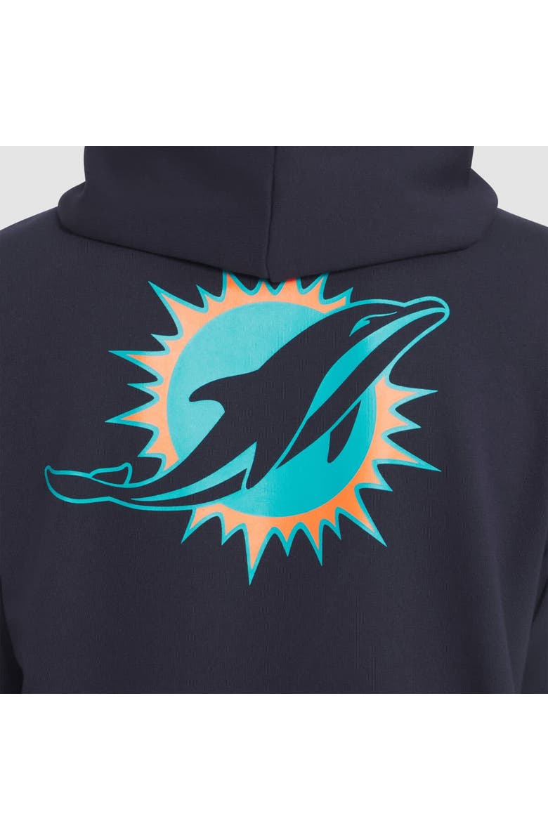 Nike Men's Nike Pitch Blue Miami Dolphins 2025 Rivalries Collection Standard Issue Sideline Dri-FIT Hoodie, Alternate, color, Navy