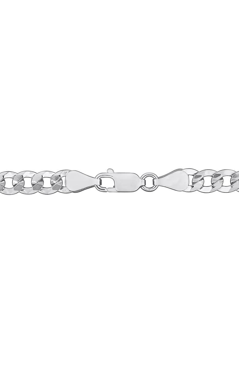 DELMAR Flat Curb Link Chain Necklace, 5.3mm, Alternate, color, 