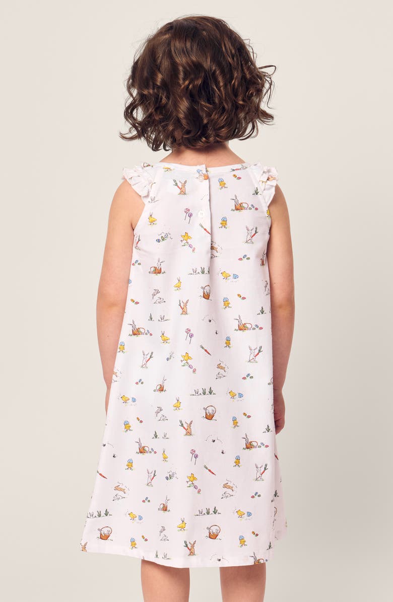 Petite Plume Kids' Amelie Sleeveless Nightgown, Alternate, color, White