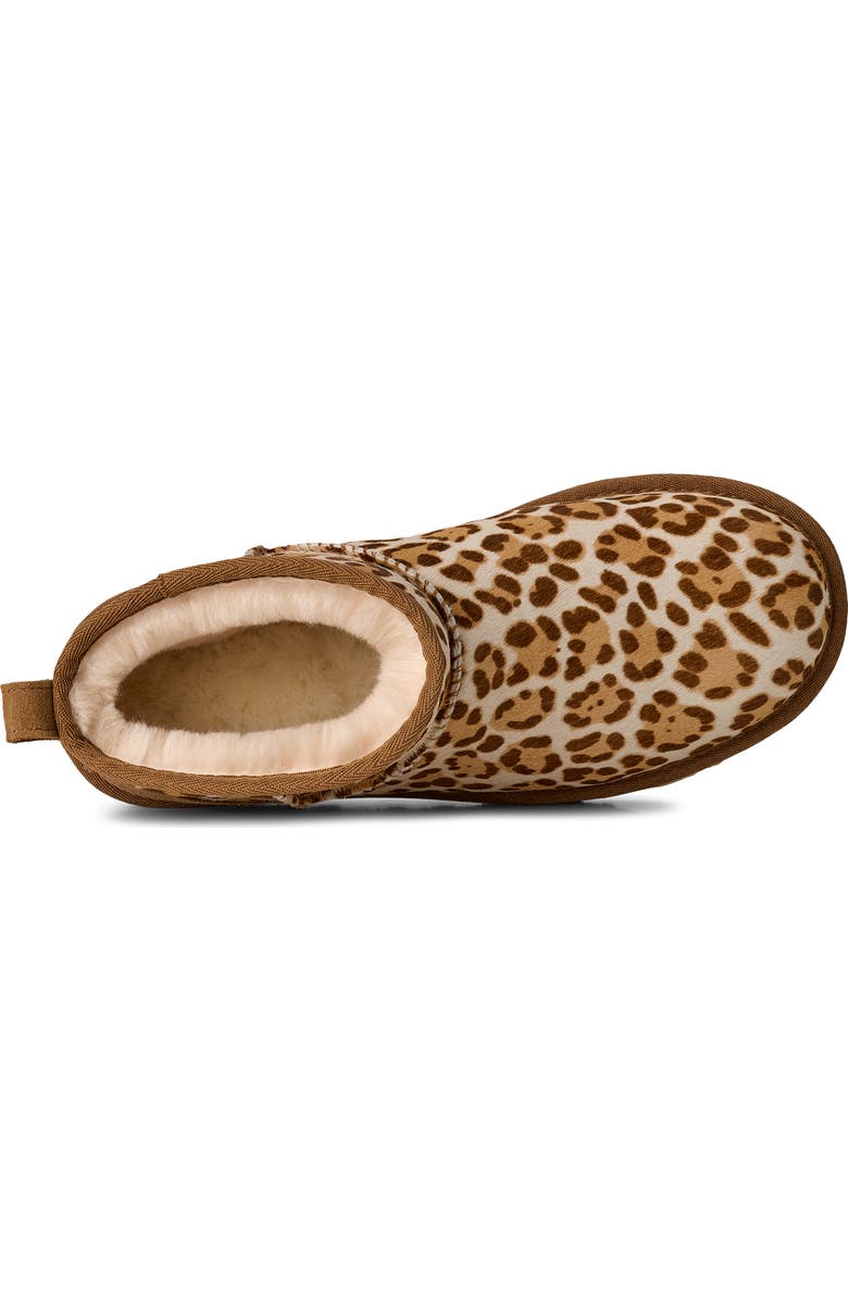 UGG<sup>®</sup> Ultra Mini Classic Boot, Alternate, color, Felicity Leopard Jasmine