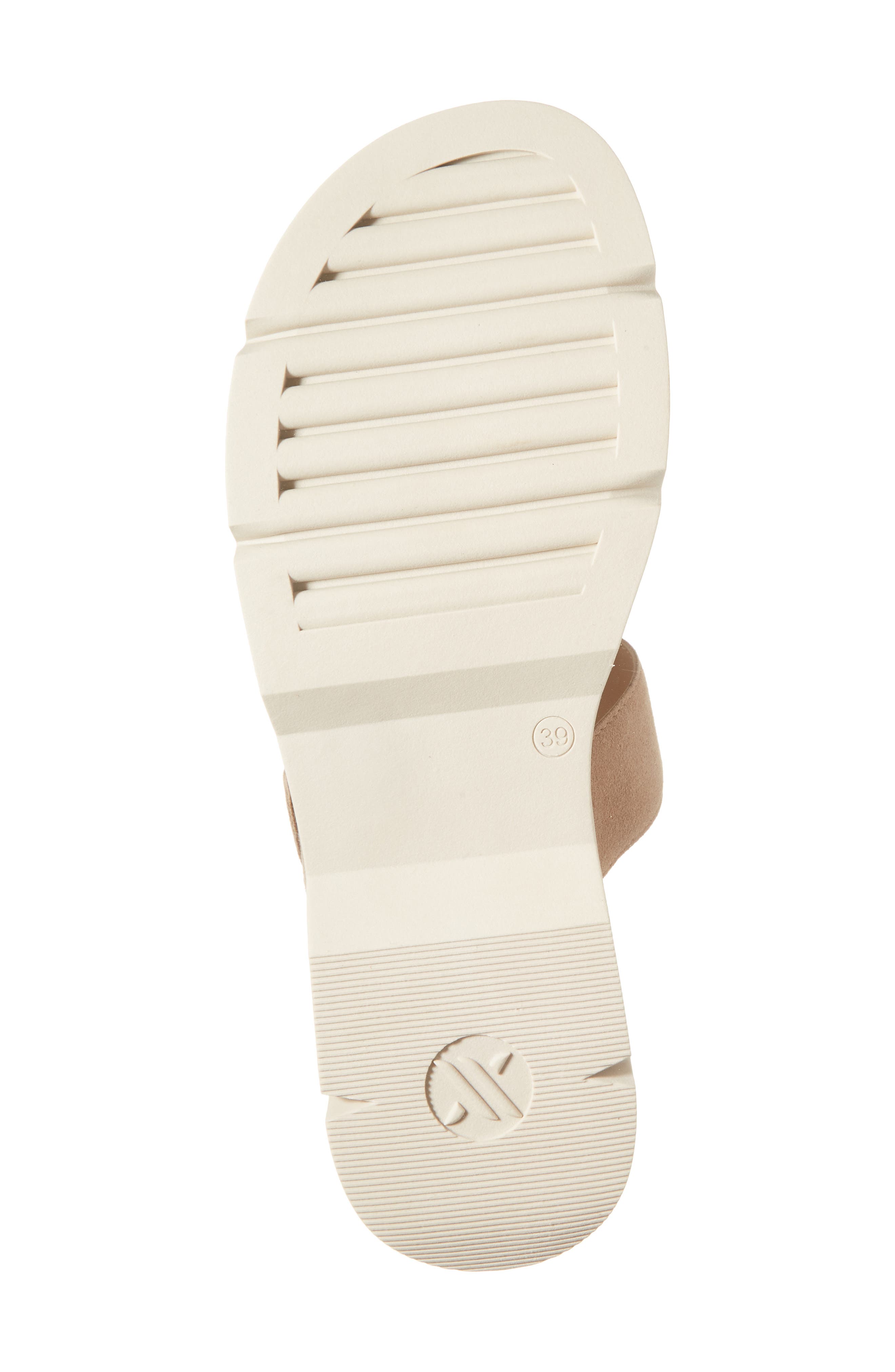 The FLEXX Atena Platform Slide Sandal, Alternate, color, Terra Camoscio