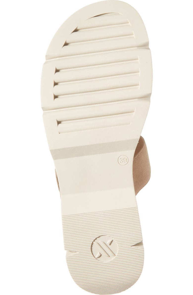 The FLEXX Atena Platform Slide Sandal, Alternate, color, Terra Camoscio