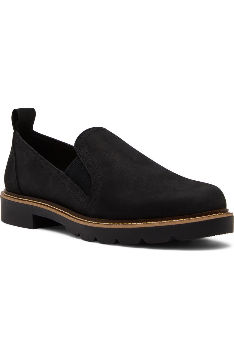 Blondo Phoebe Waterproof Slip-On, Main, color, Blk Nubuck