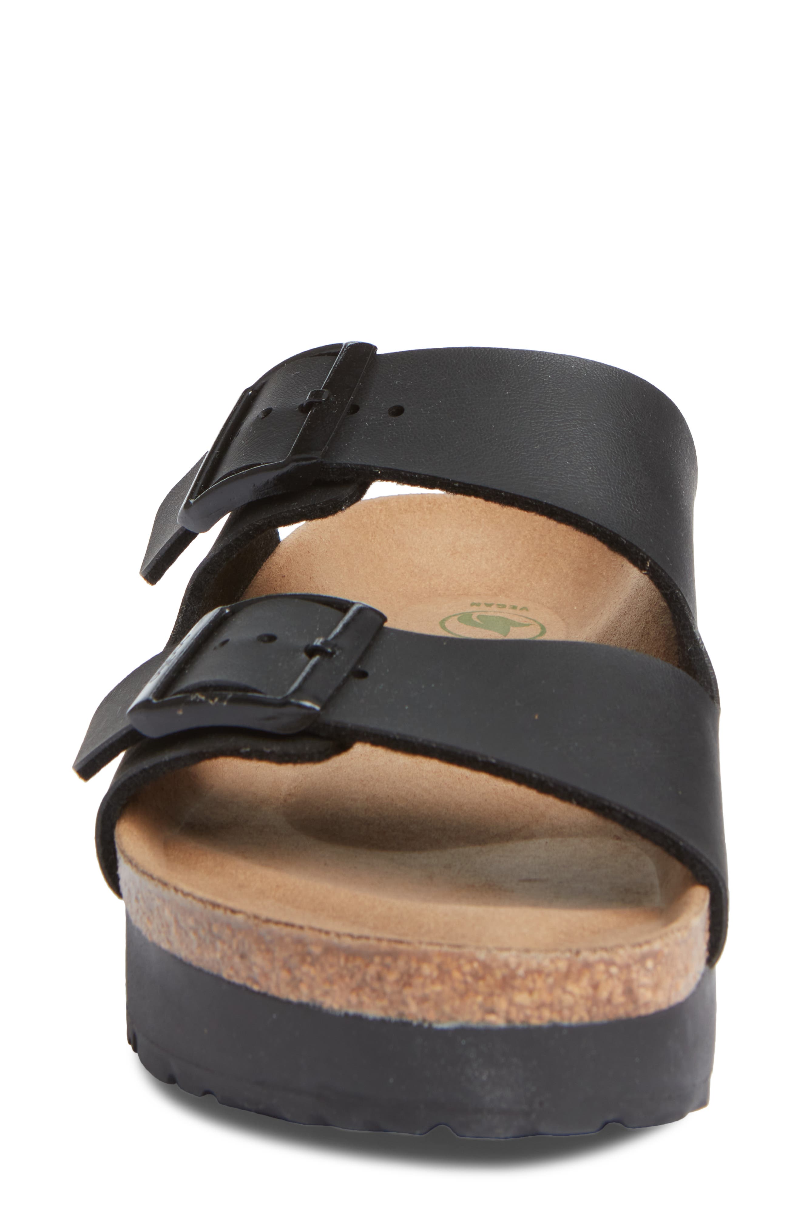 Birkenstock Papillio by Birkenstock Arizona Flex Platform Sandal, Alternate, color, Black