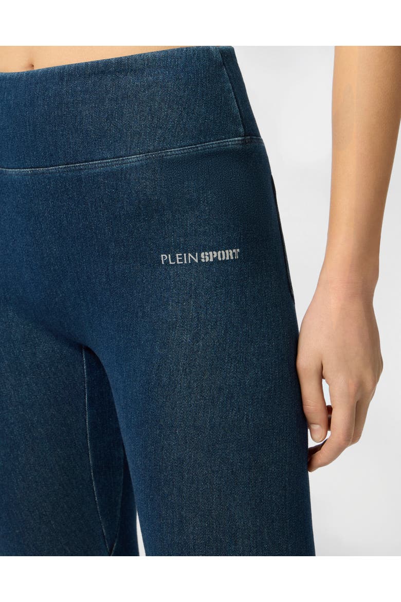 Leggings Denim Touch Ps Women, Alternate, color, darkblue