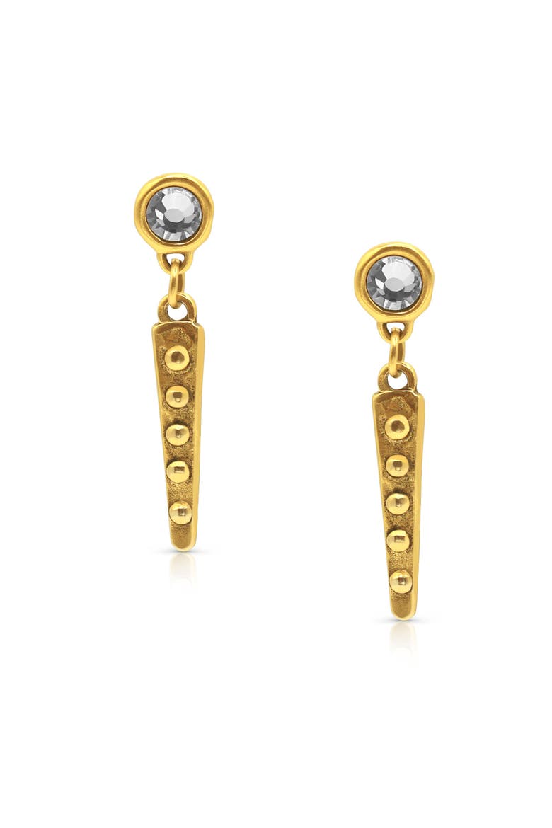 Vale Gold Plated Spike Earrings, Main, color, Gold