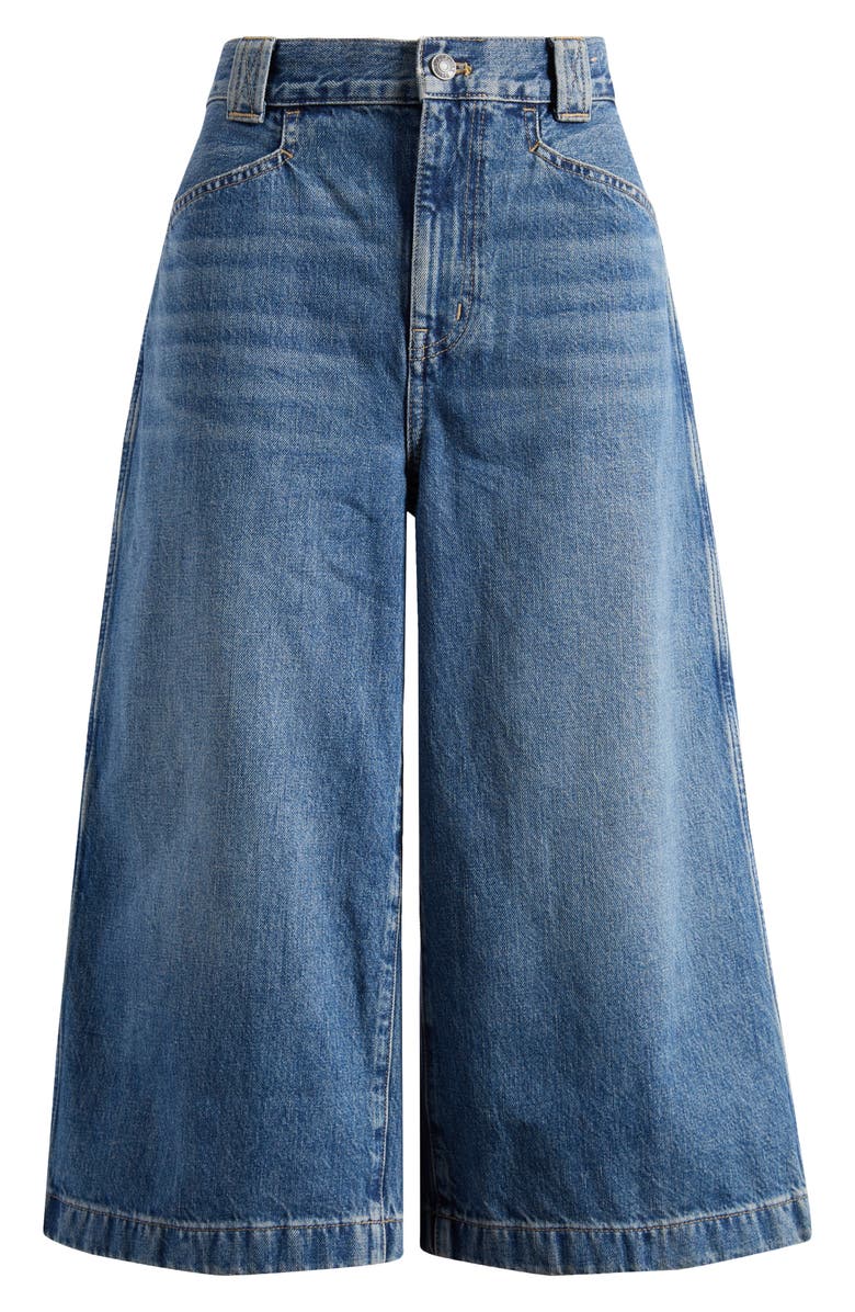 Madewell Denim Culottes, Alternate, color,