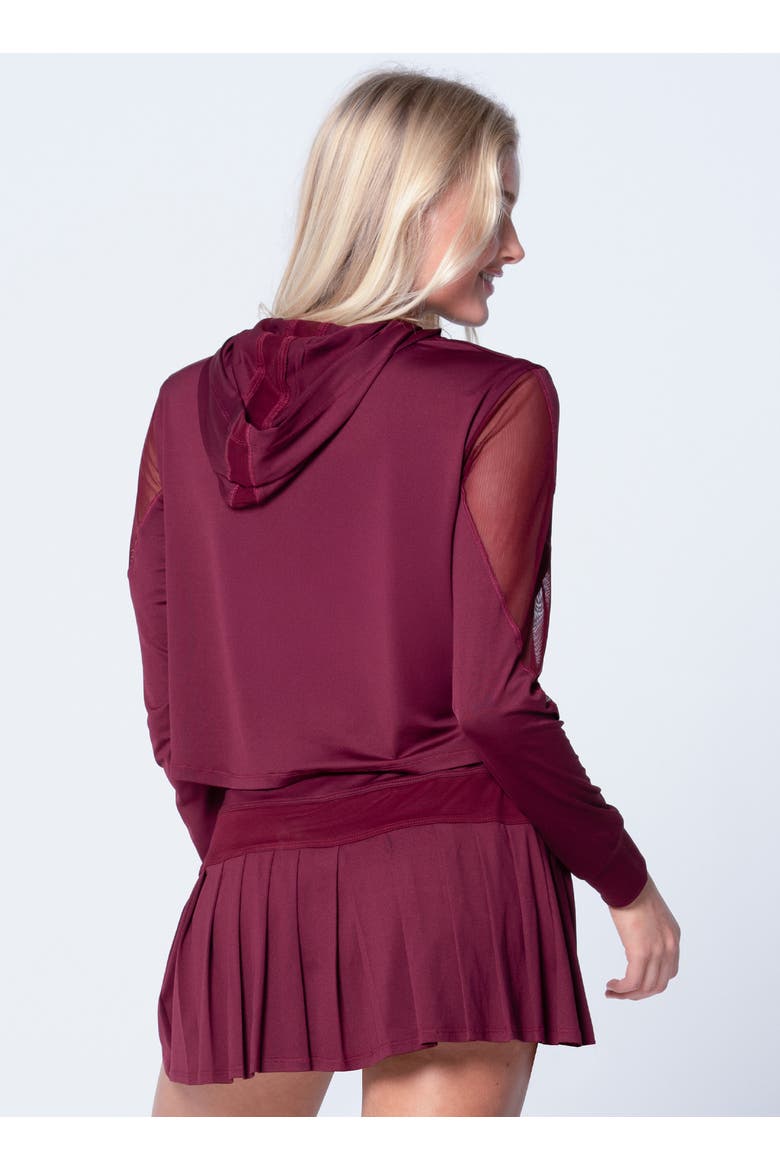 Cindy Hoodie, Alternate, color, Maroon