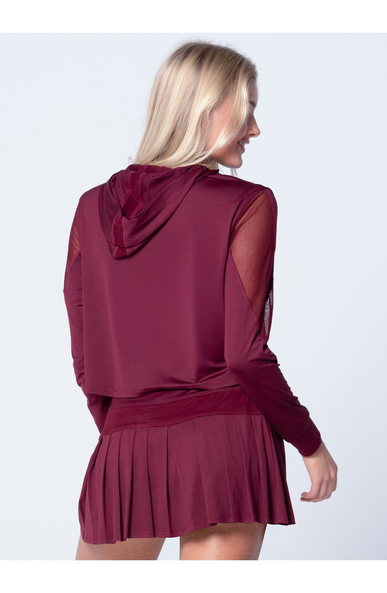 Lucky in Love Cindy Hoodie, Alternate, color, Maroon