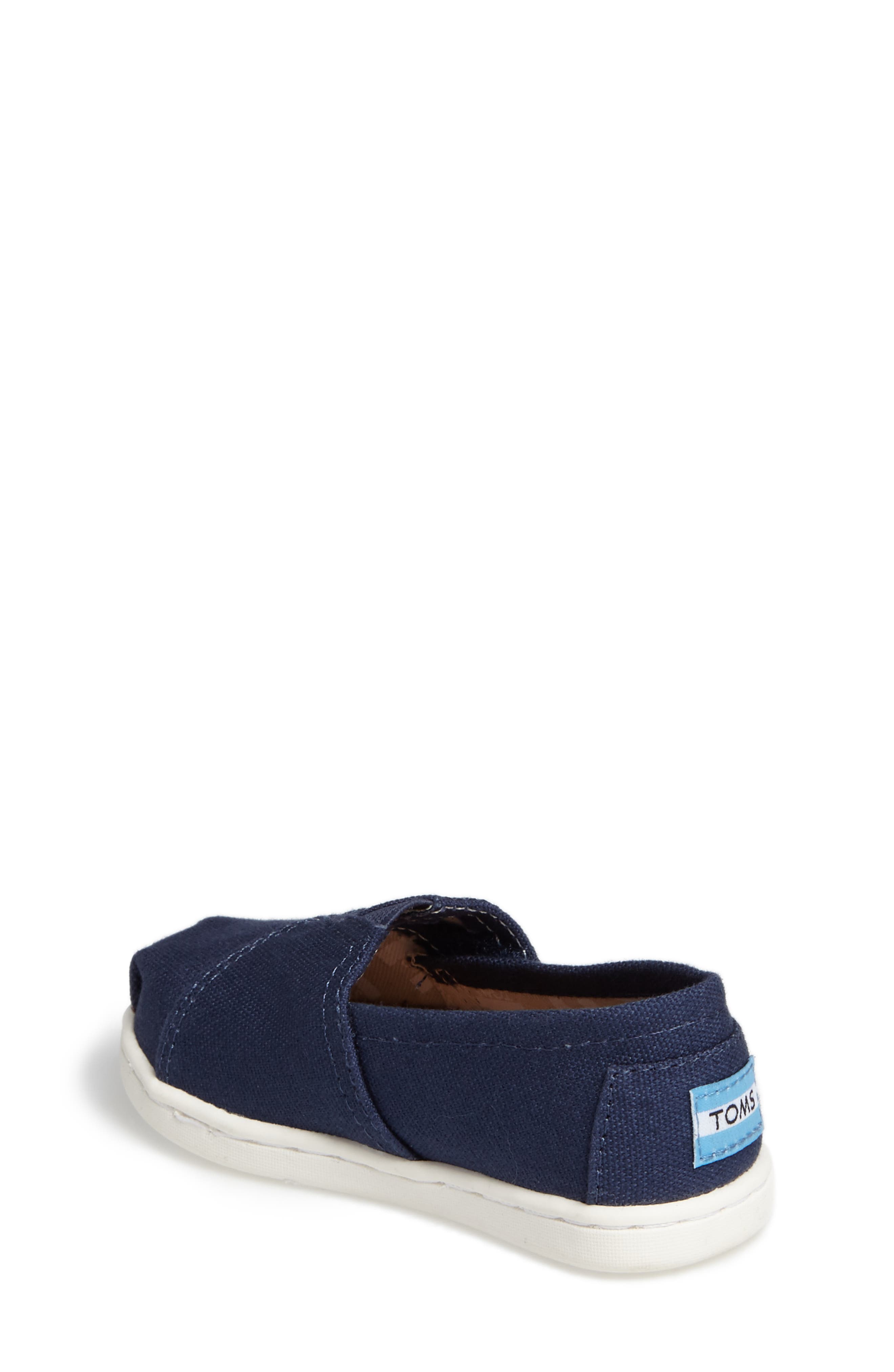 TOMS Alpargata 2.0 Slip-On, Alternate, color, Navy Canvas