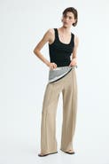 H&M Scarf-detail Pants