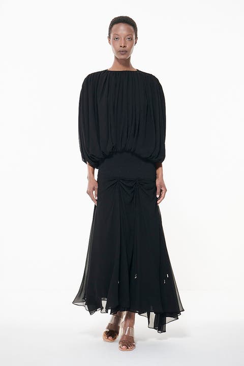 Smocked Waist Skirt