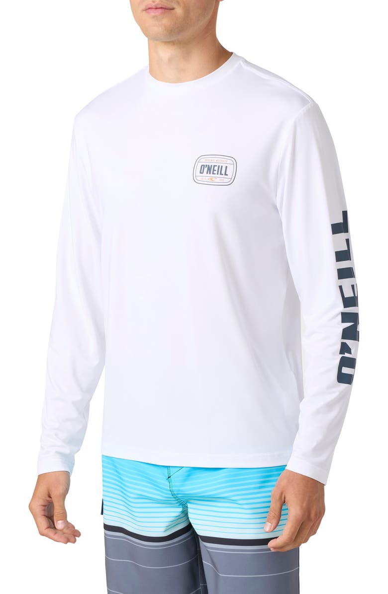 O'Neill TRVLR UPF Graphic Long Sleeve Performance T-Shirt, Alternate, color, 