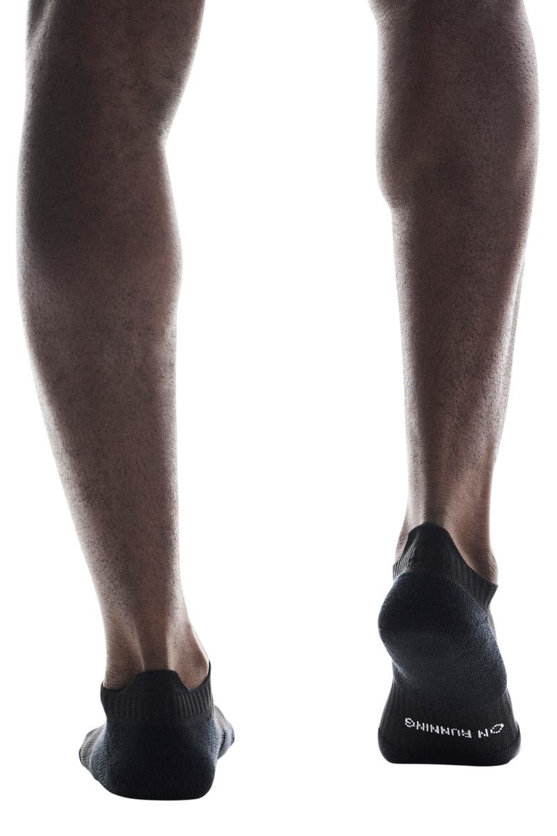 2-Pack Core Run Low Cut Socks, Alternate, color, BLACK
