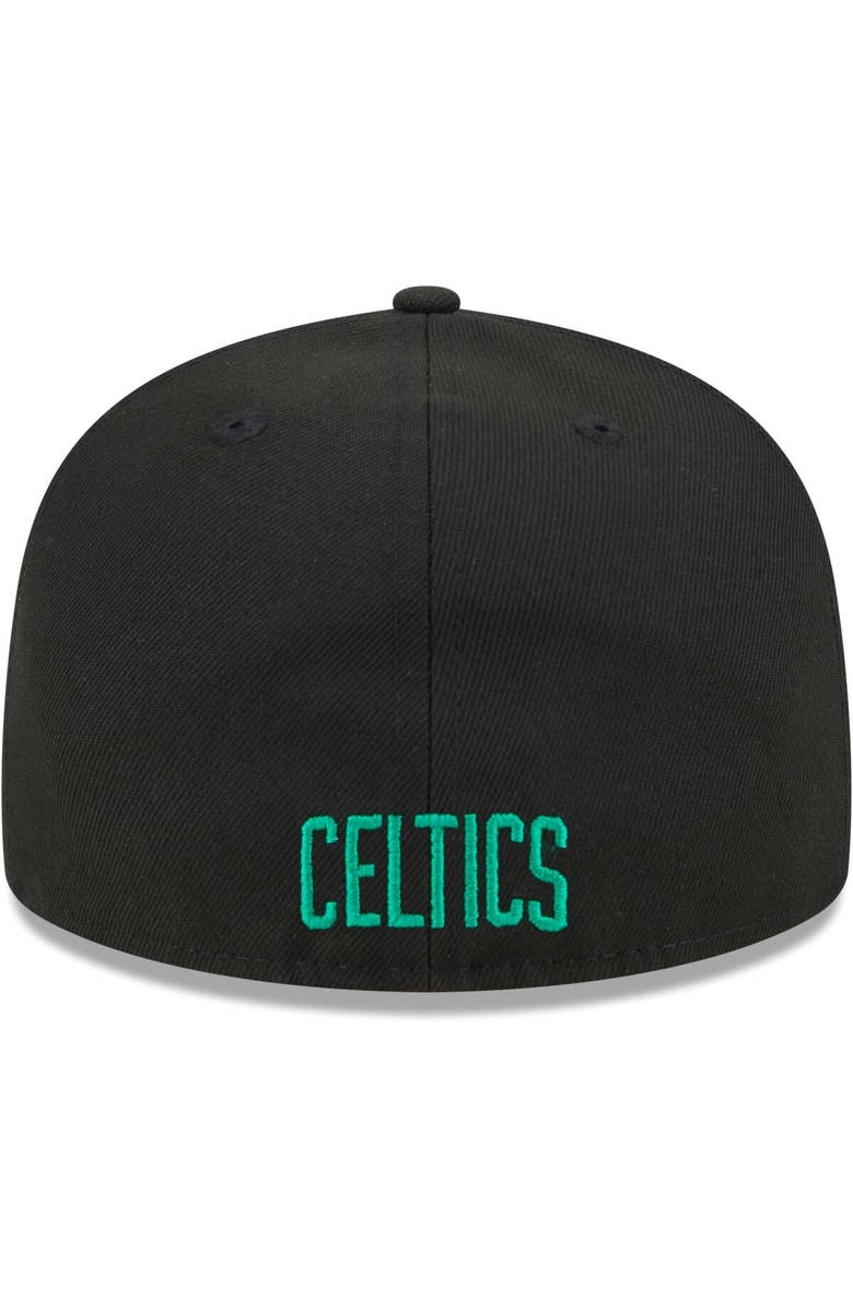 New Era Men's New Era Kelly Green/Black Boston Celtics Gameday Wordmark 59FIFTY Fitted Hat, Alternate, color, Kelly Green