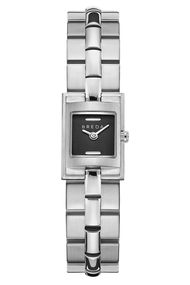 Relic Square Bracelet Watch, 16mm, Main, color, SILVER