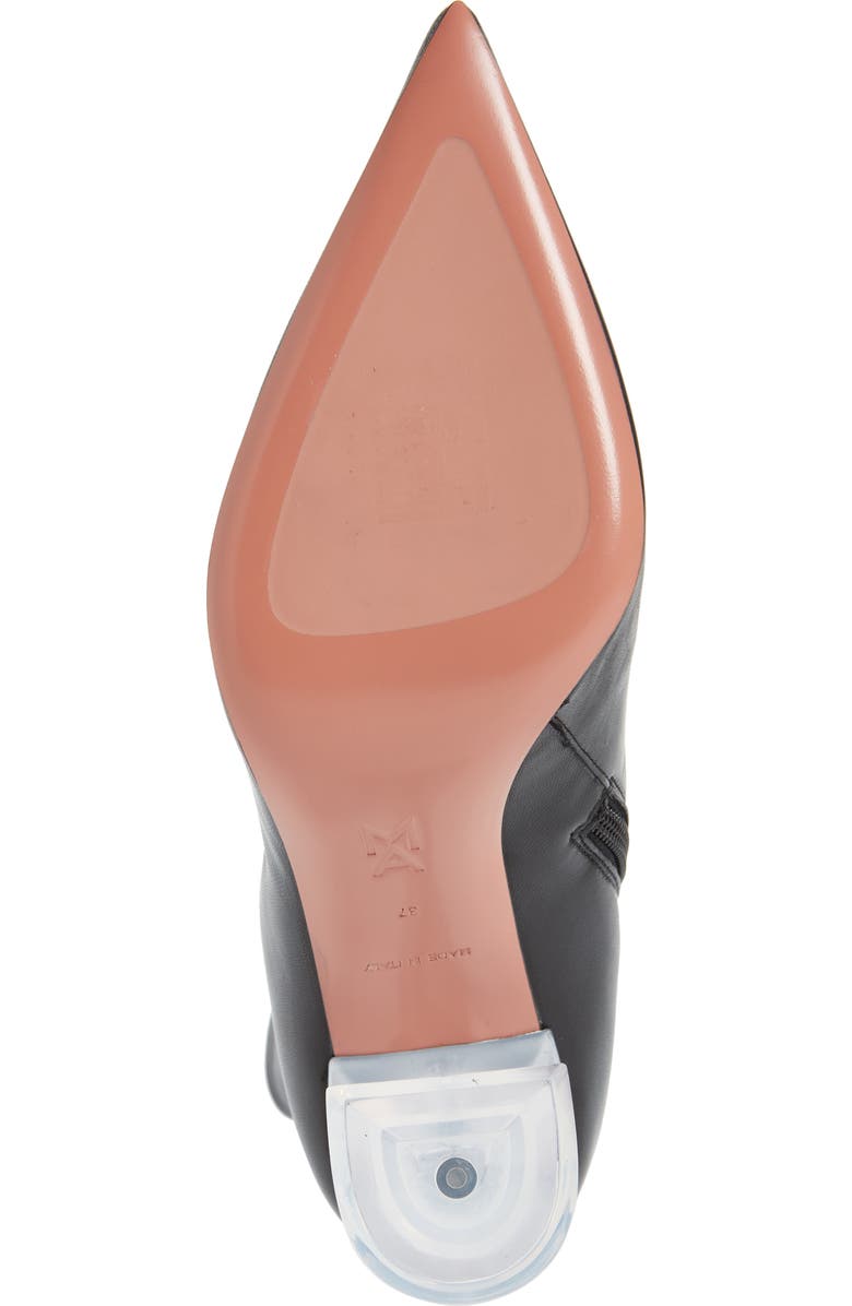 Amina Muaddi Giorgia Glass Bootie, Alternate, color,