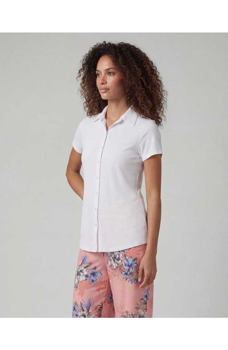 Lords of Harlech Womens Button-Up Shirt, Alternate, color, White