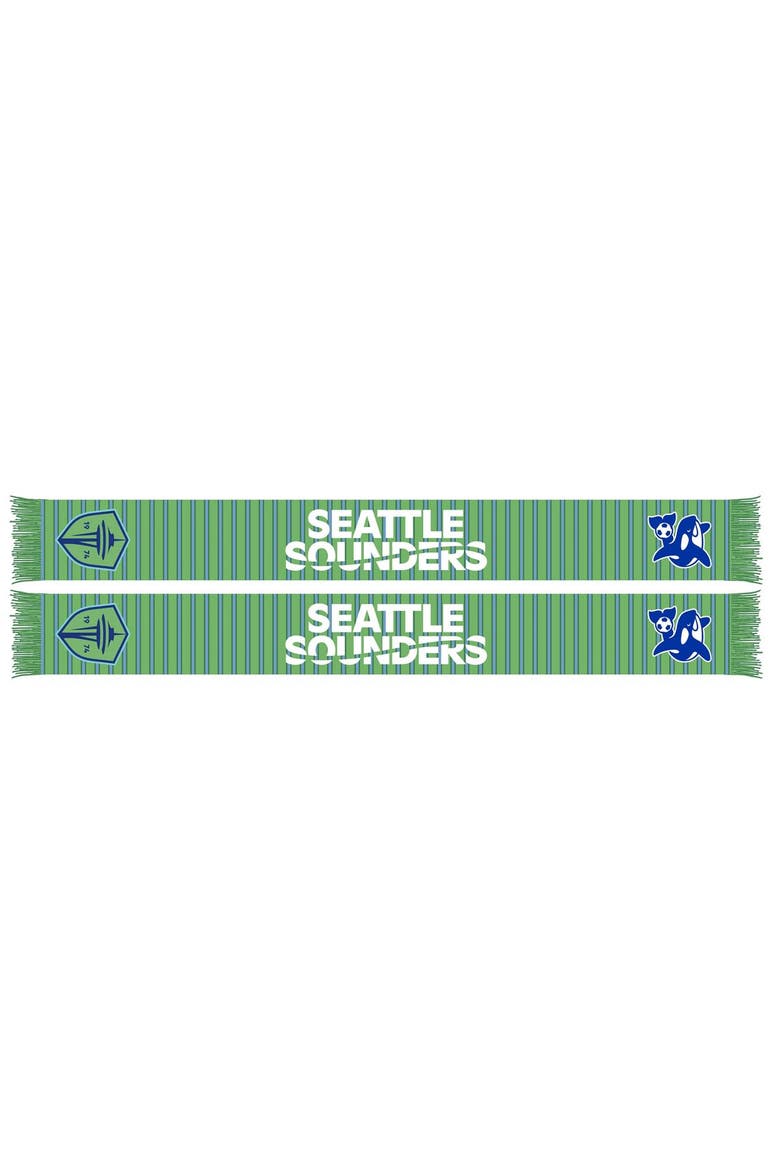 Green Seattle Sounders FC 2024 Jersey Hook Scarf, Main, color, Green