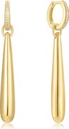 ANIA HAIE Elongated Droplet Earrings