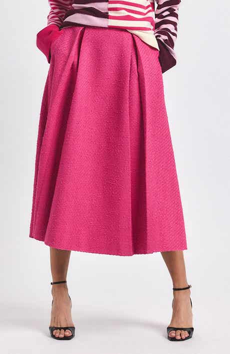 Derek Lam 10 Crosby Fenella Tweed Midi Skirt