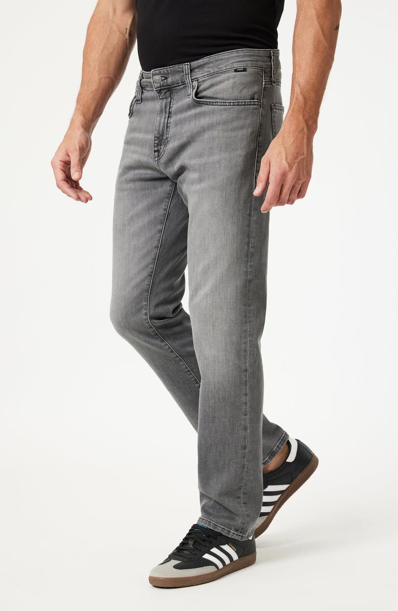 Mavi Jeans Zach Straight Leg Jeans, Alternate, color, Smoke Austin