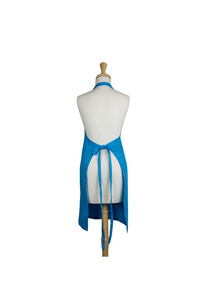 Neon Chino Chef Apron, Alternate, color, Blue