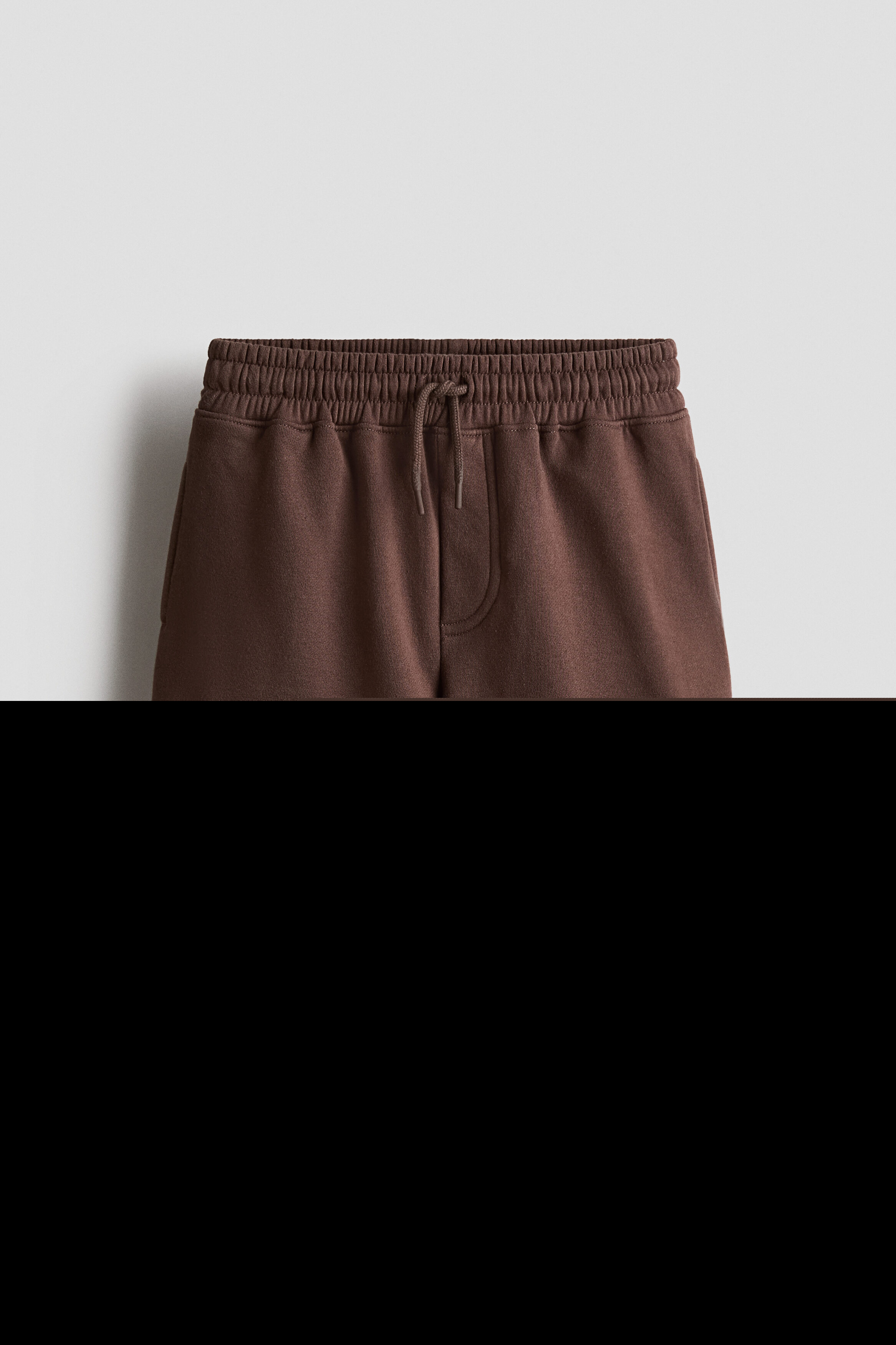 H&M Cargo Sweatshorts, Alternate, color, Dark Brown