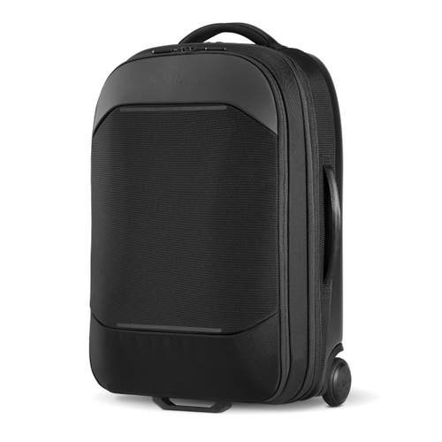 Nomatic Carry-on 37l W/ 8l Built-in Expansion -- Premium Roller Luggage In Black