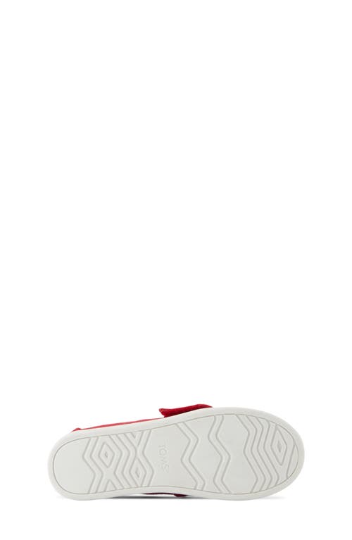 Toms Kids' Alpargata Sneaker In Red