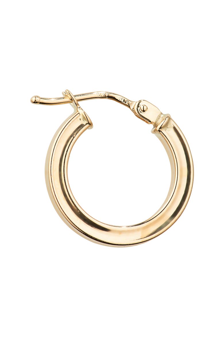 14K Gold Hoop Earrings (Nordstrom Exclusive), Alternate, color, 14K YELLOW GOLD