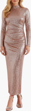 Needle & Thread Malia Turtleneck Ankle Gown