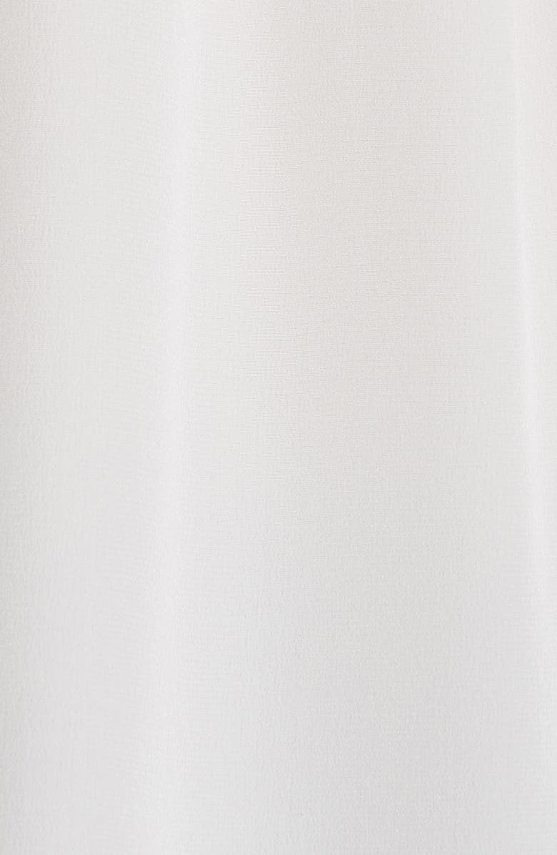 FRAME Tie Neck Silk Blouse, Alternate, color,