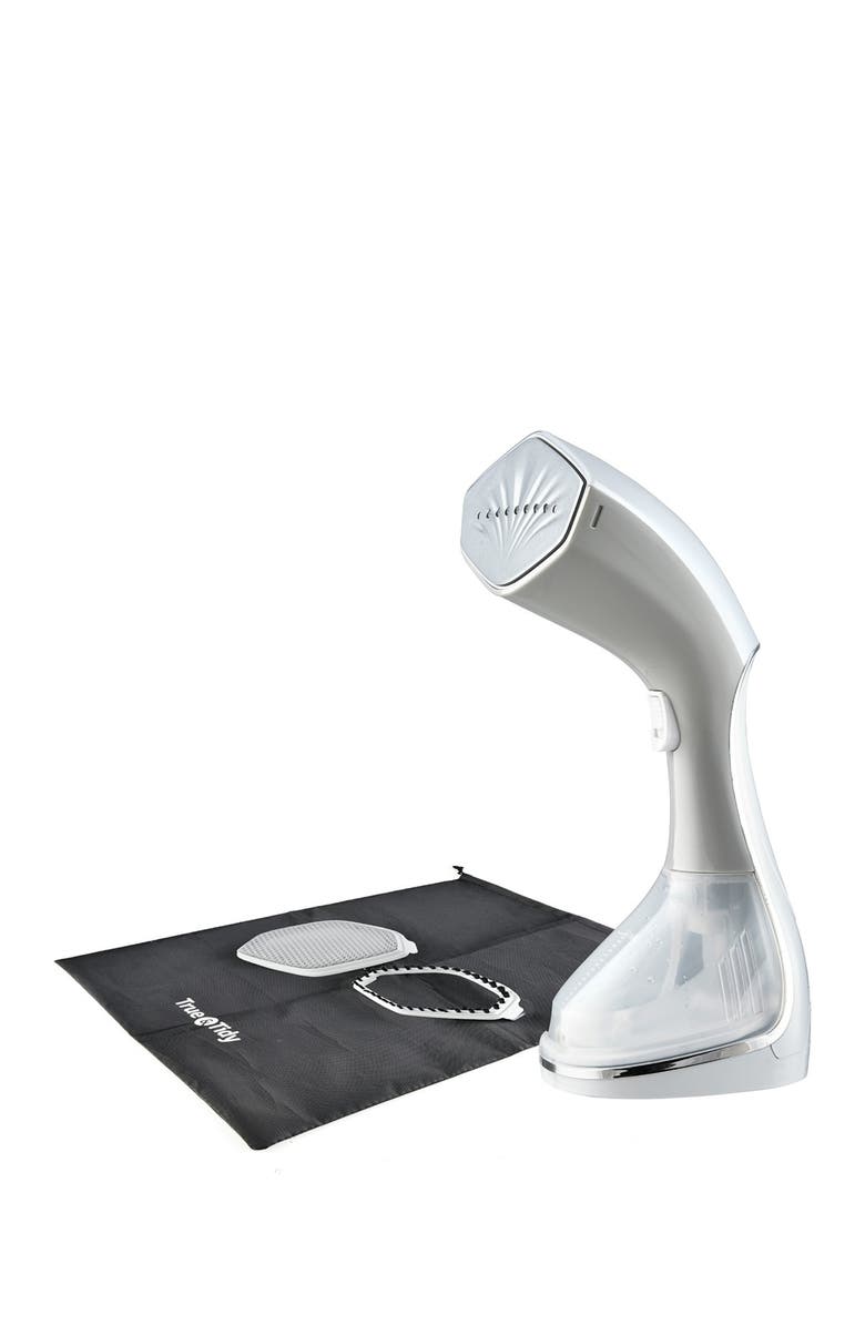 SALAV Power Steam Press PLUS Handheld Steamer with LCD Screen, White, Main, color, 