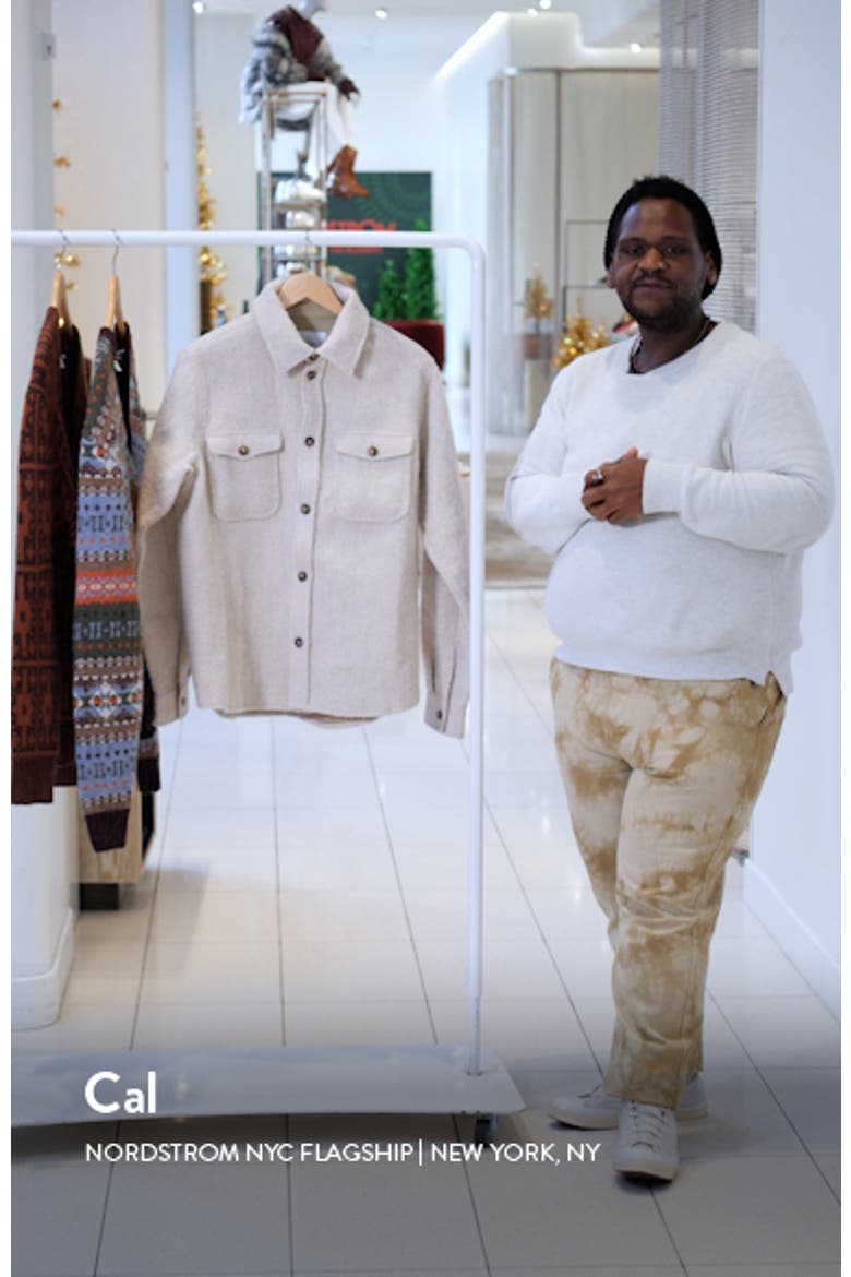 Lennon Bouclé Overshirt video
