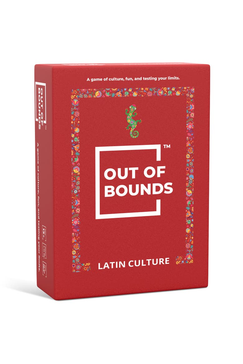 Out Of Bounds Latin Culture Party Card Game, Main, color, Multicolored