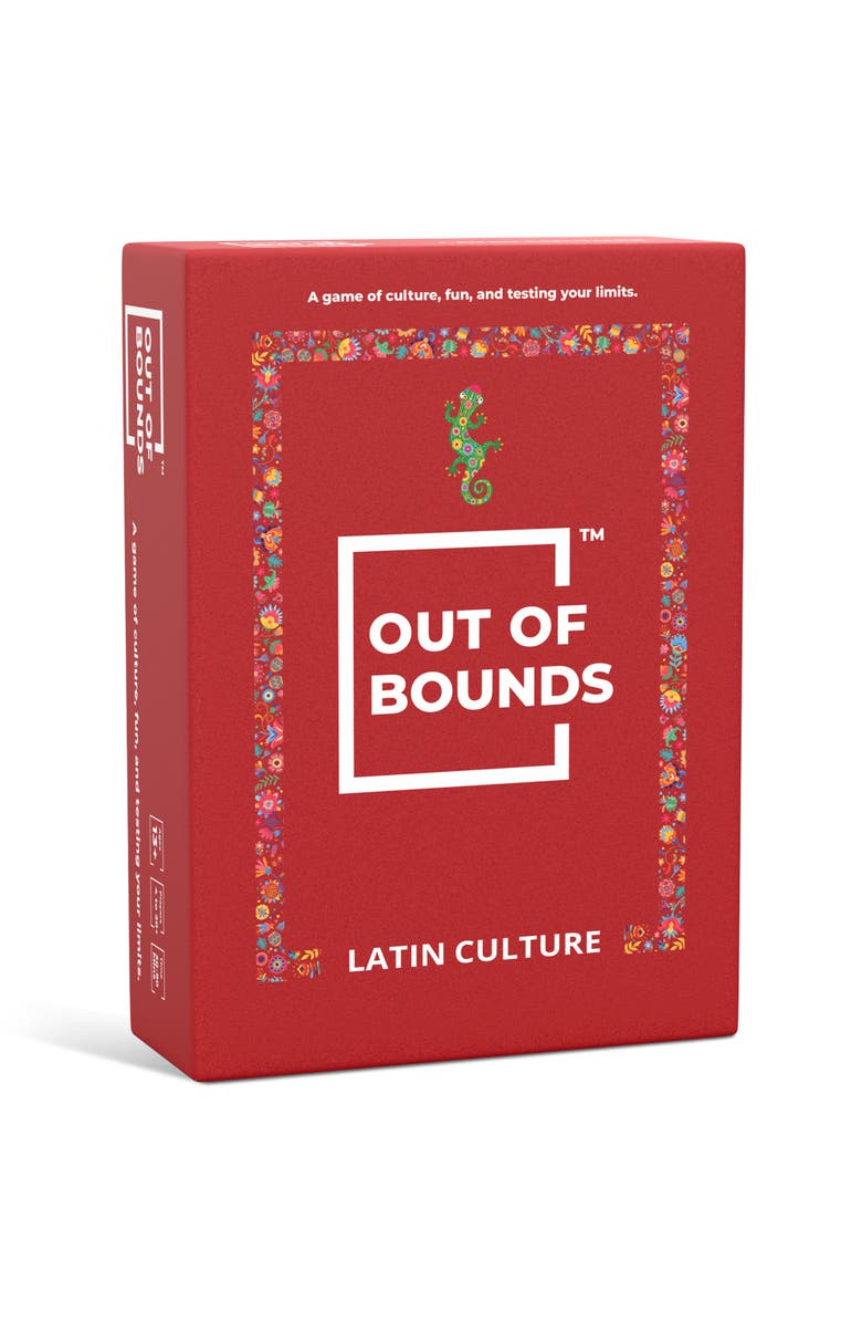 Simpli Gaming Out Of Bounds Latin Culture Party Card Game, Main, color, Multicolored