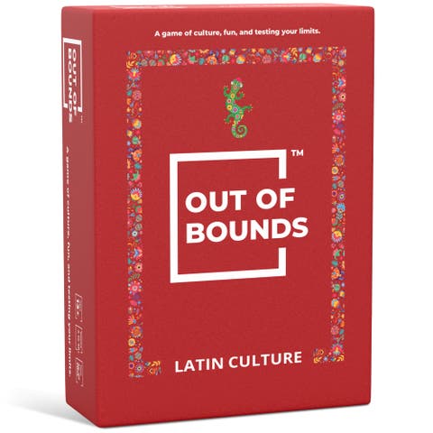 Out Of Bounds Latin Culture Party Card Game