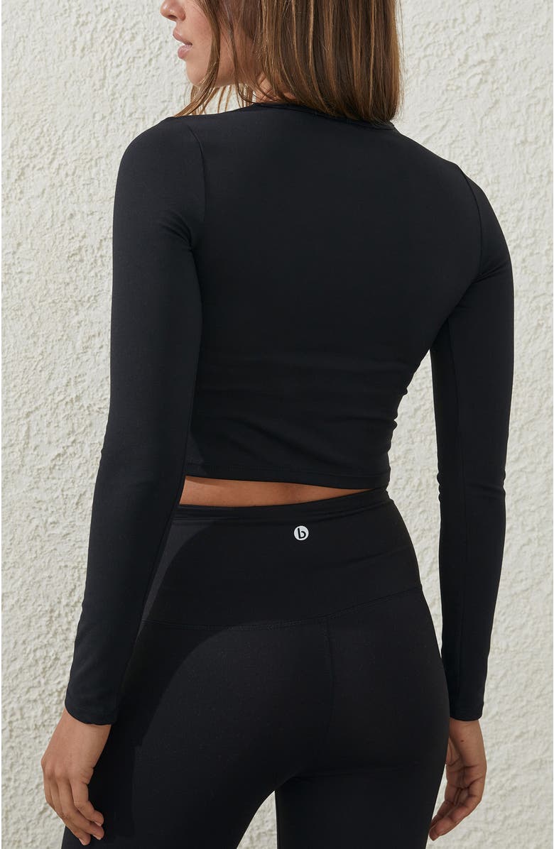 COTTON ON BODY Women's Active Ultra Soft Fitted Long Sleeve Top, Alternate, color, 