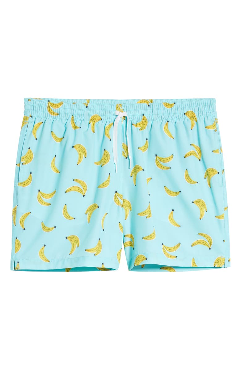 Chubbies The Banana Stand Print Swim Trunks, Alternate, color,