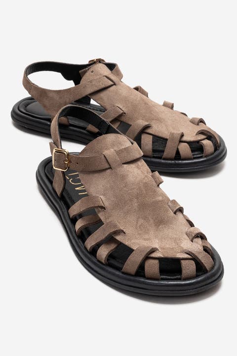 Alone Leather Gladiator Sandal