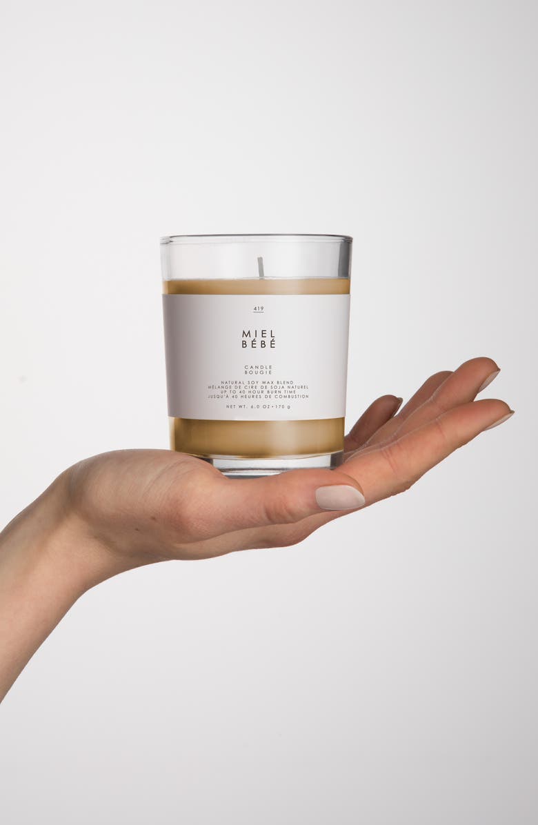 LE MONDE GOURMAND Miel Bébé Scented Candle, Alternate, color, 