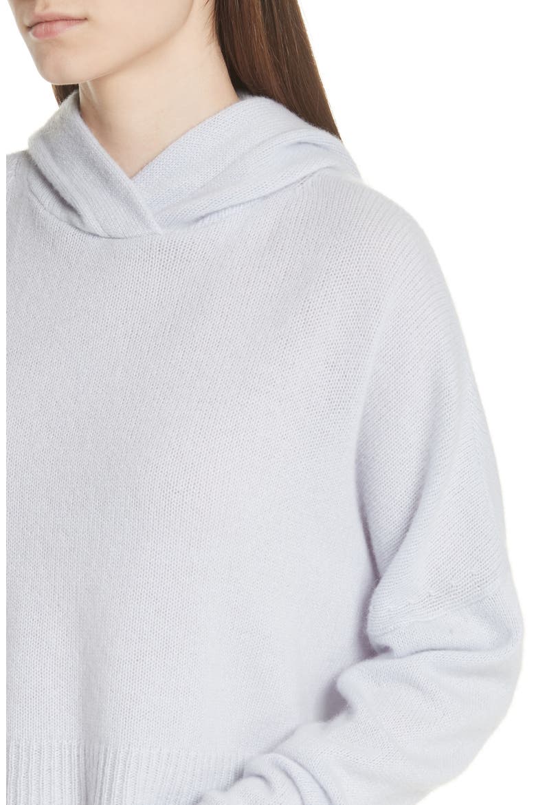 Crop Sweater Hoodie, Alternate, color, PALE LAVENDER