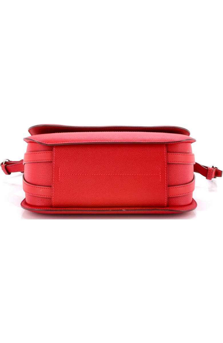 Pre-Owned Hermes Harnais Shoulder Bag Epsom and Swift, Alternate, color, Rouge Casaque