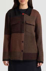 Hunter Colorblock Sweater Shacket