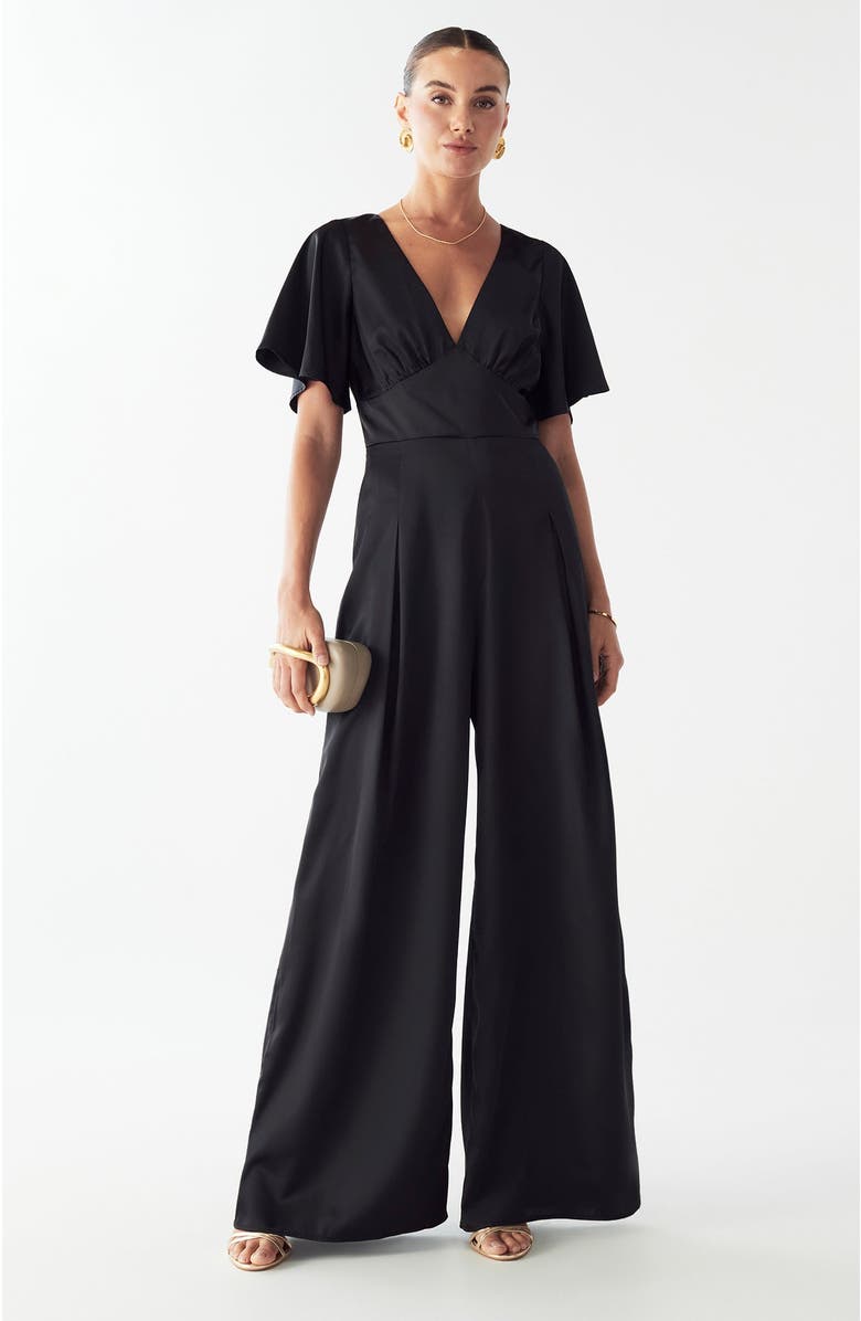 WILLA Eloise Jumpsuit, Alternate, color, Black